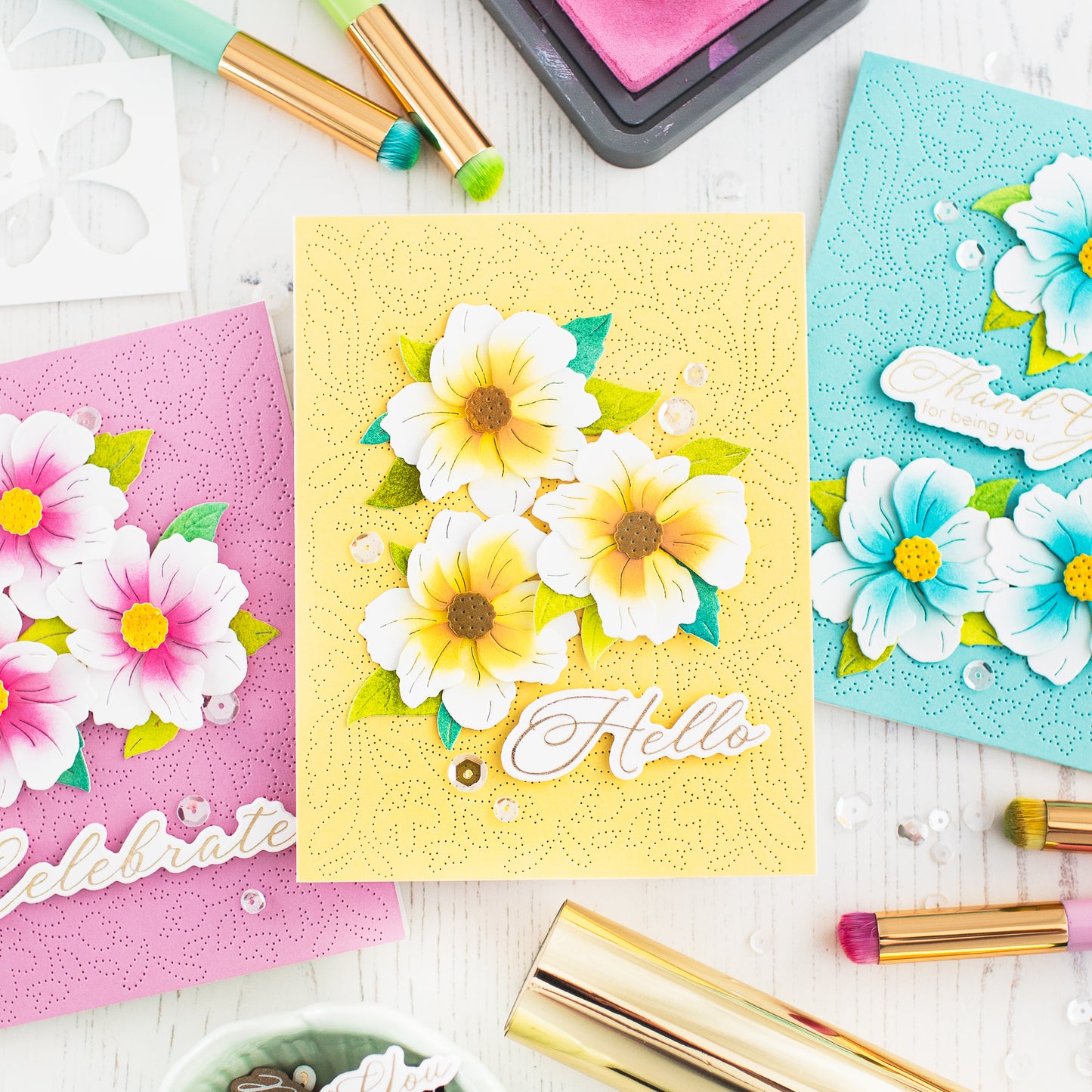 Floral Trio Die Set