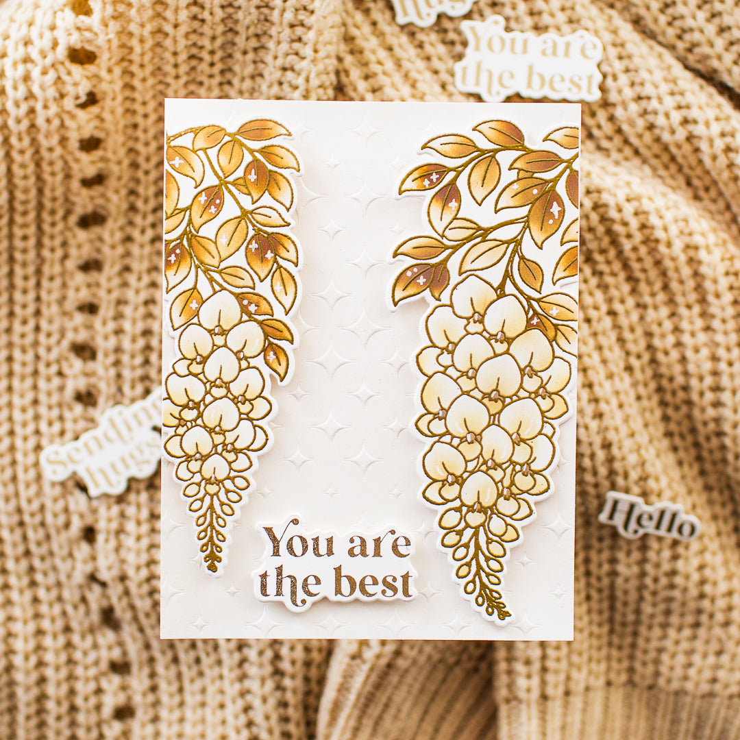 Magical Wisteria Stamp & Die Bundle