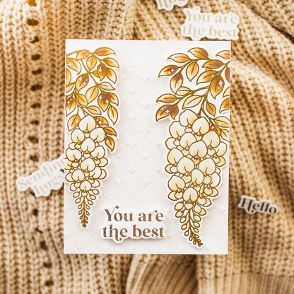 Magical Wisteria Stamp & Die Bundle