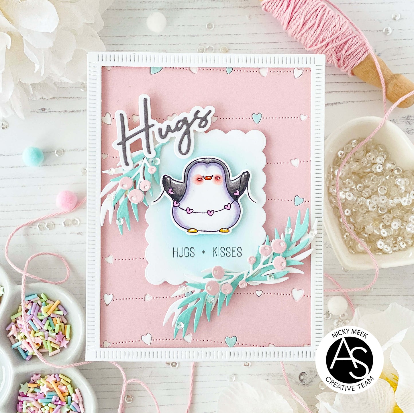 Penguin Love Stamp & Die Bundle