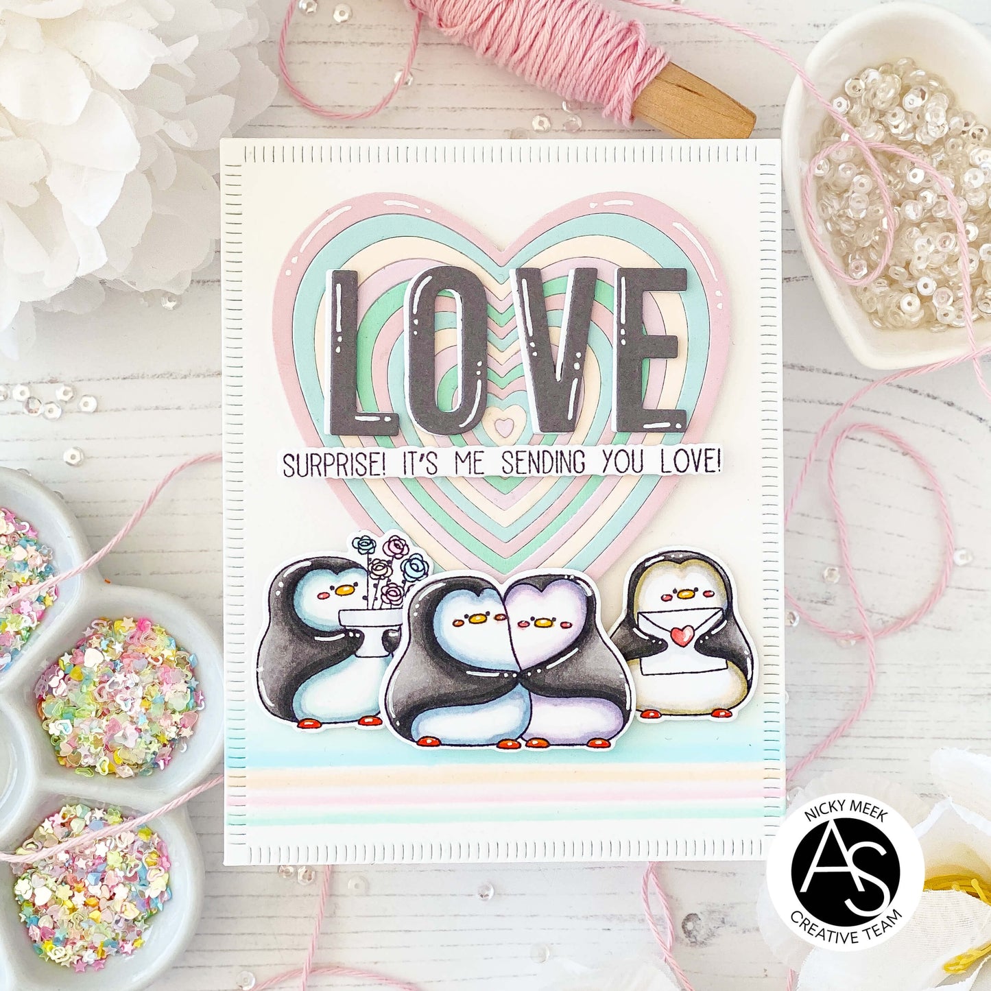 Penguin Love Stamp Set