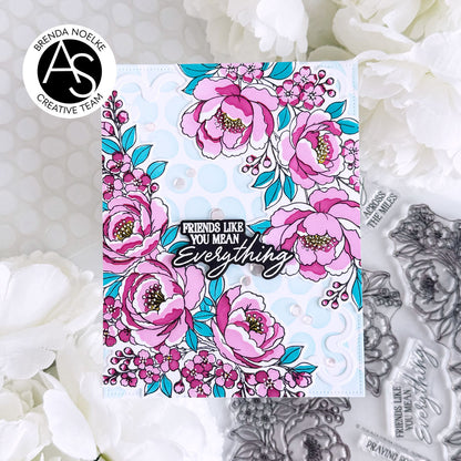 Peony Corners Stamp Set