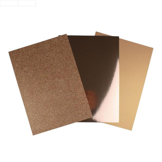 Rose Gold Mix Cardstock - 30 sheets
