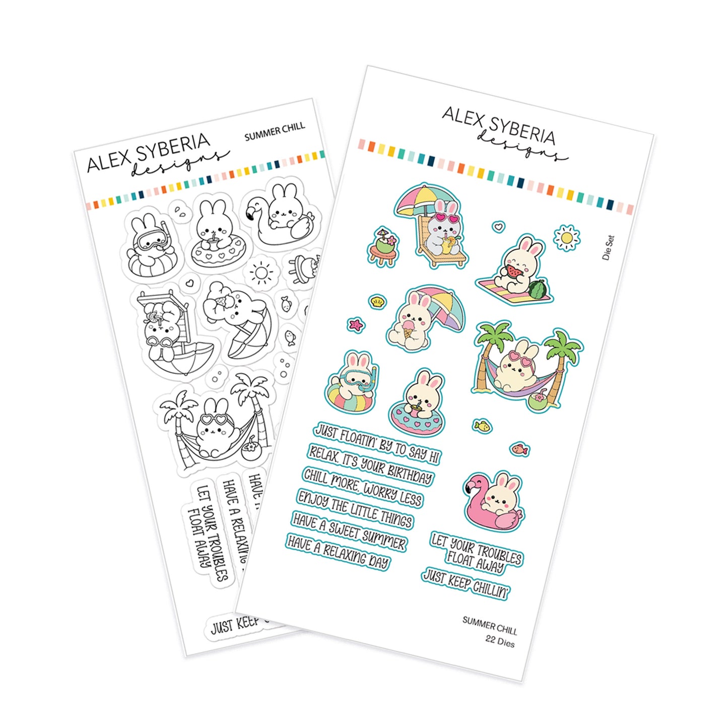 Summer Chill Stamp & Die Bundle