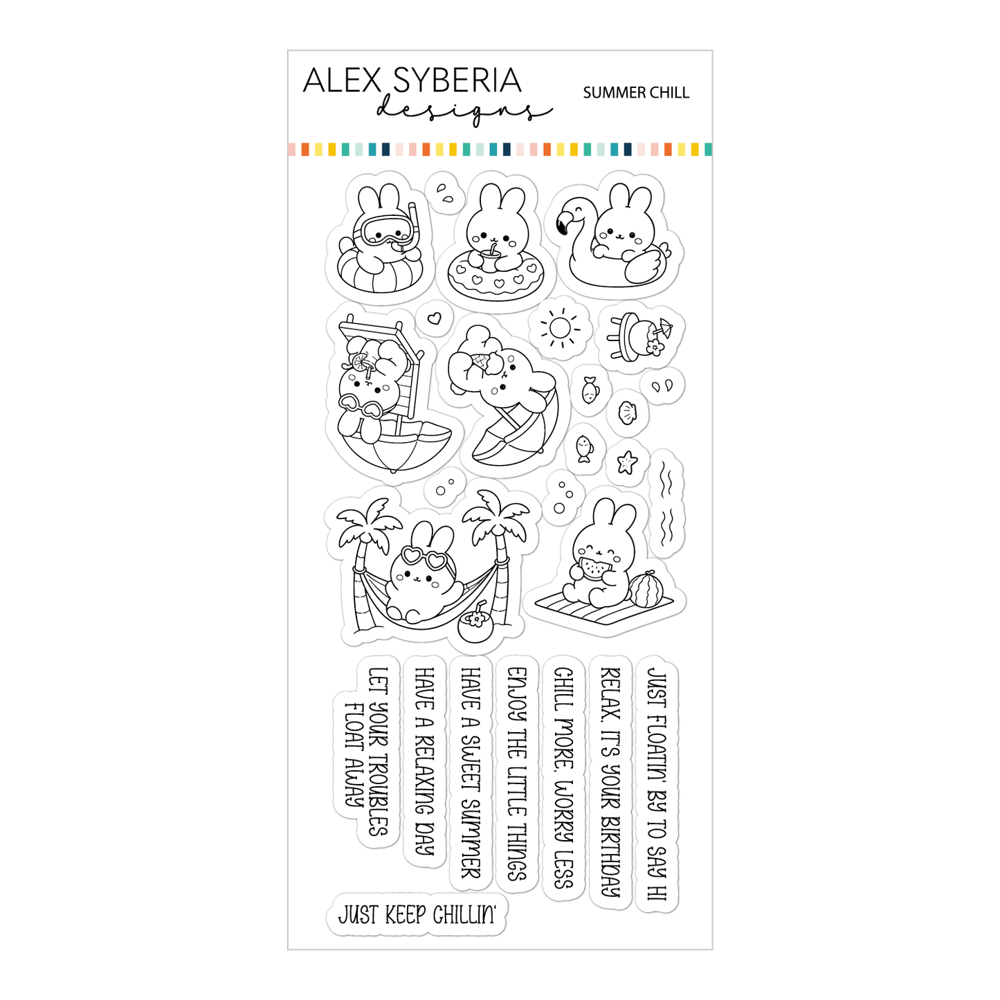 Summer Chill Stamp Set