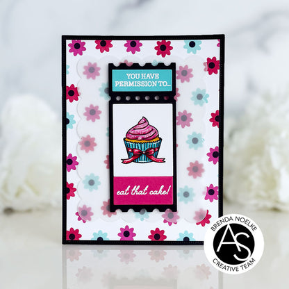 Tiny Flowers Stencil