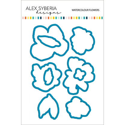 Watercolour Flowers Die Set