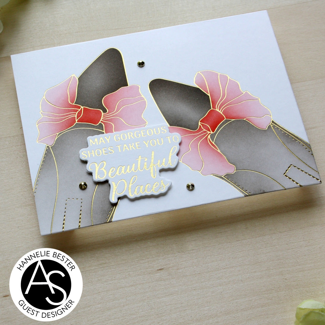 Shoes Sentiments Press Plate & Die Set