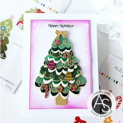 Festive Tree & Wreath Die Set