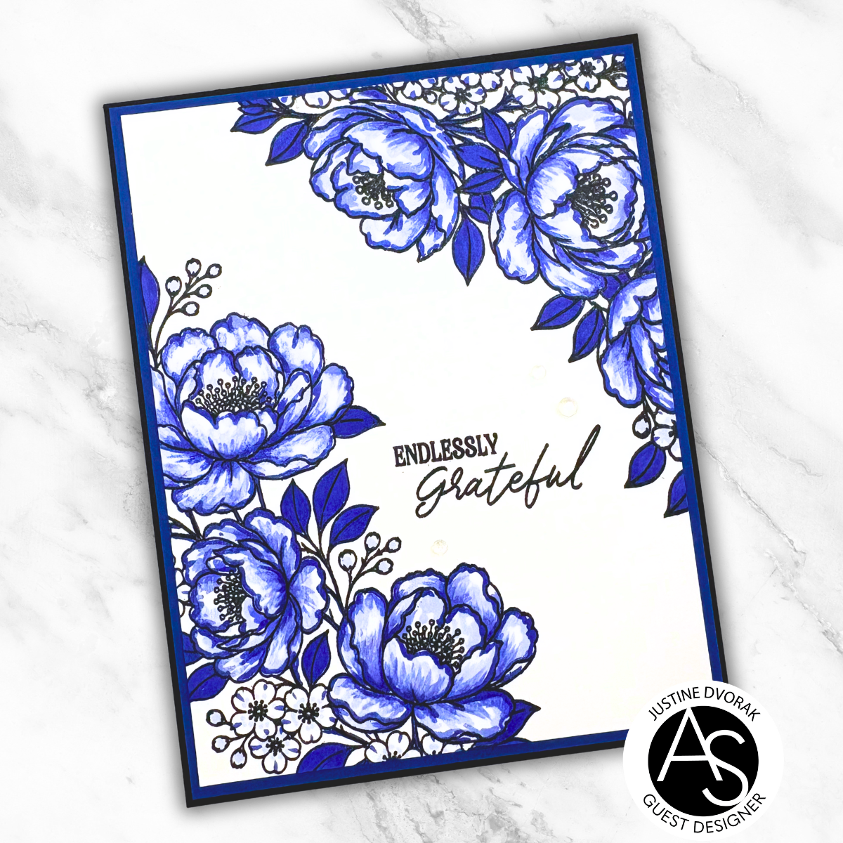 Peony Corners Stamp Set