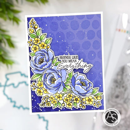 Peony Corners Stamp Set