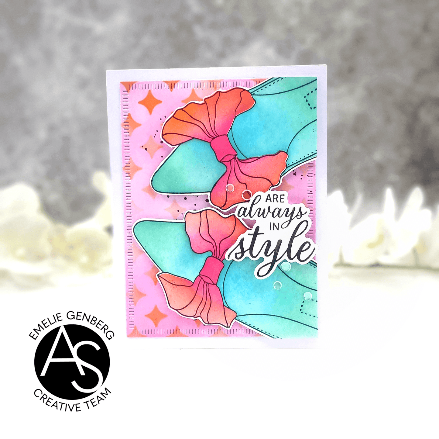 Shoes Sentiments Press Plate & Die Set