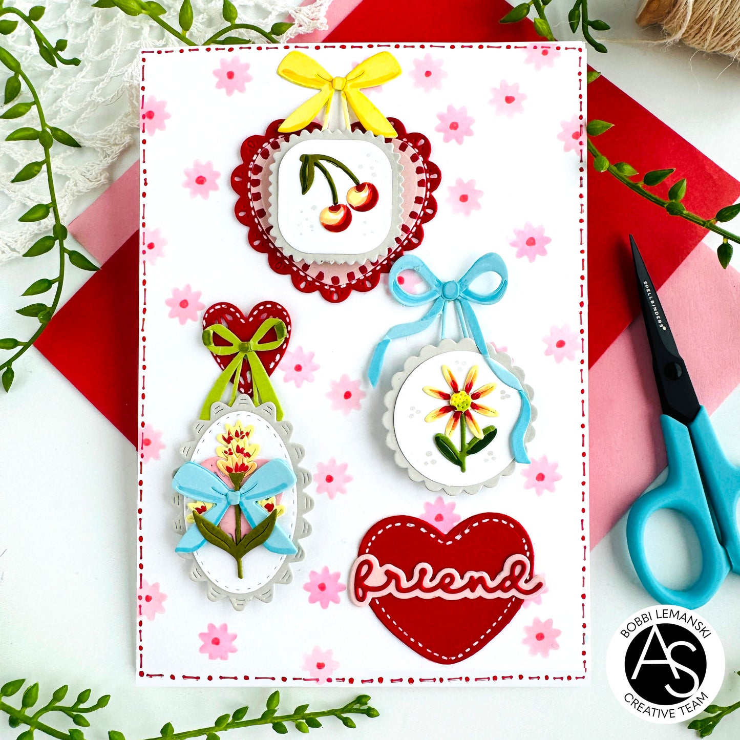 Tiny Flowers Stencil