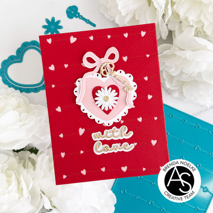 With Love Sentiments Die Set