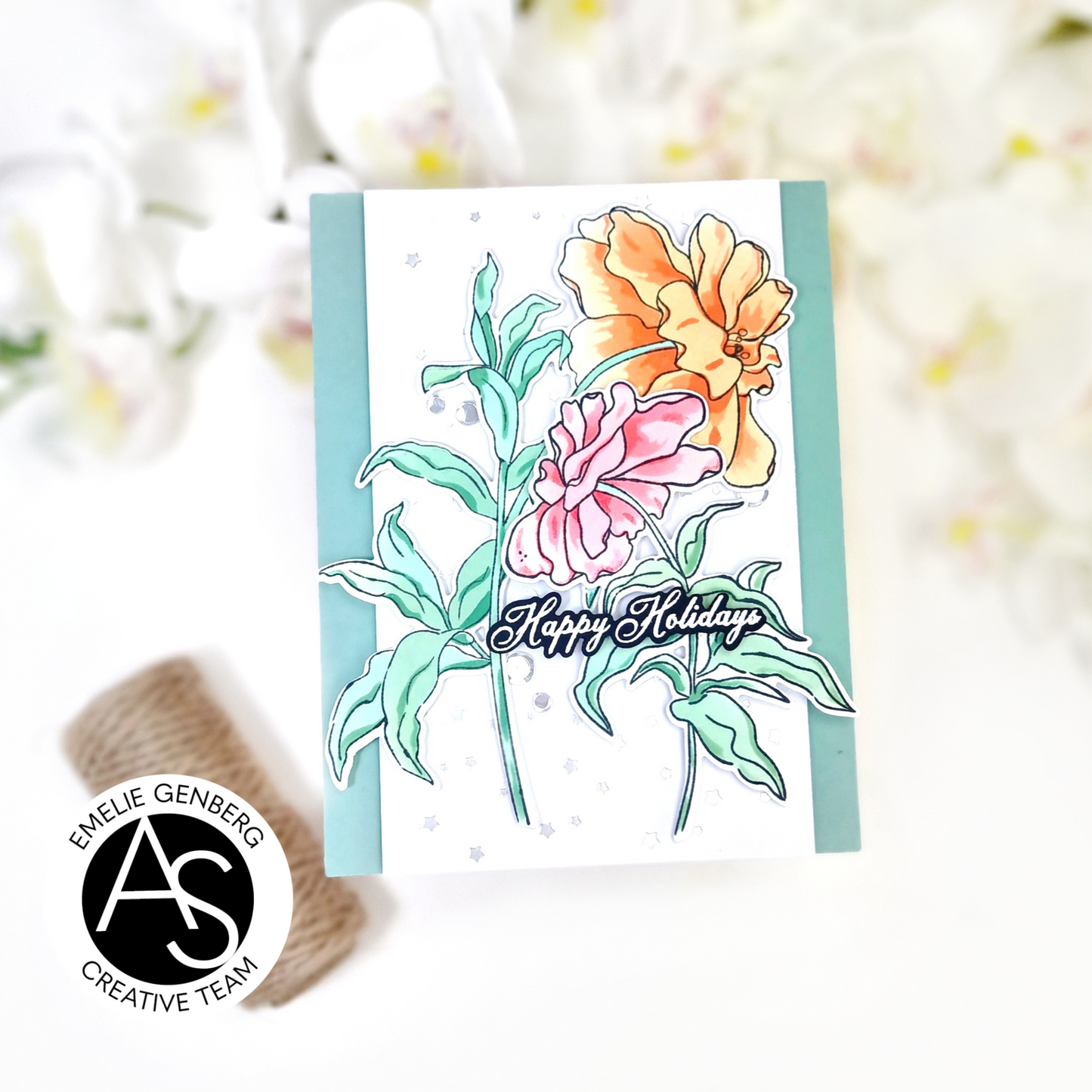 Midnight Blooms Stamp Set