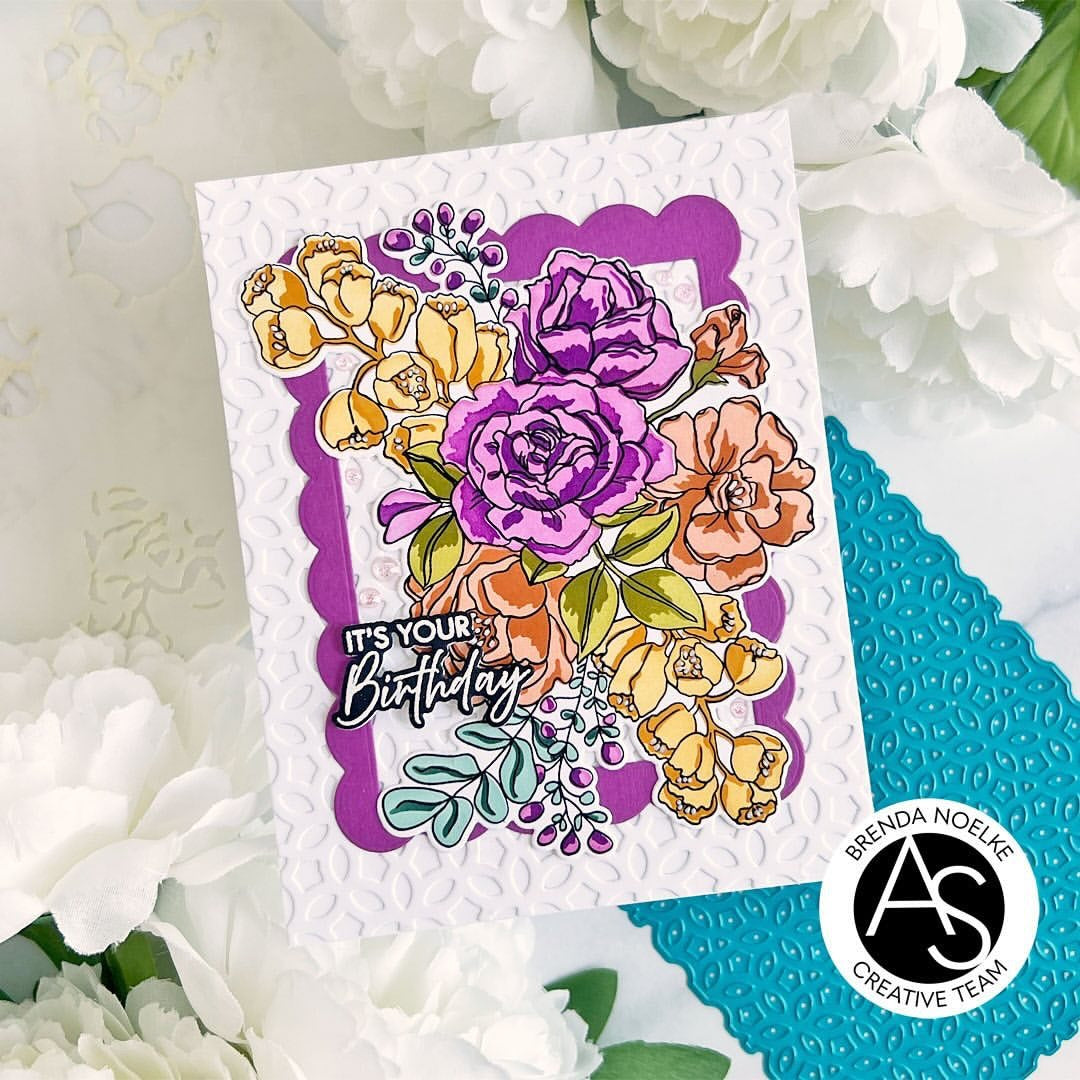 Birthday Bouquet Stamp Set