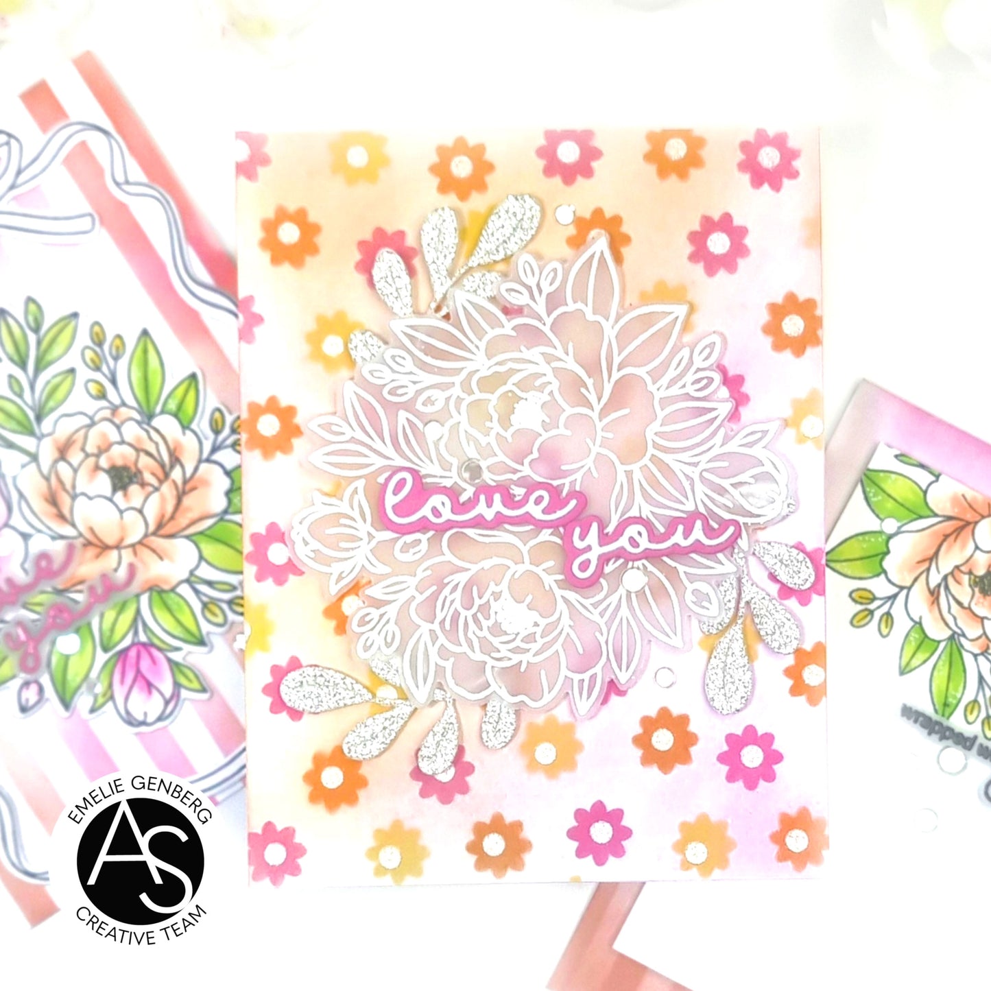 Tiny Flowers Stencil