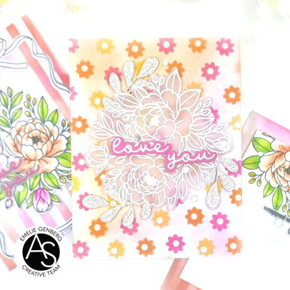 Tiny Flowers Stencil