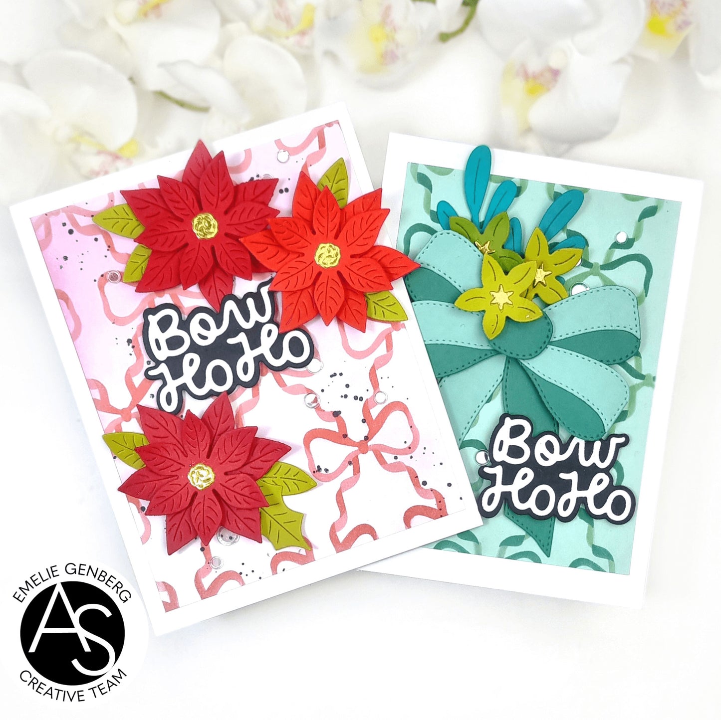 Bow Ho Ho Frame Die Set