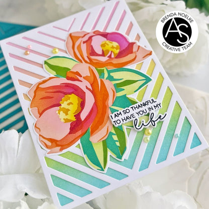 Heartfelt Blooms Stencil Set