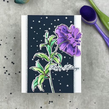 Midnight Blooms Stamp Set