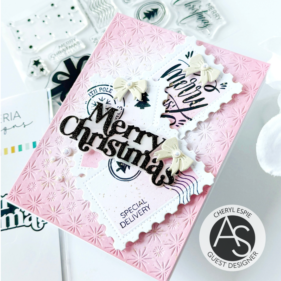 Christmas Postage Stamps Stamp Set