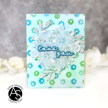 Tiny Flowers Stencil