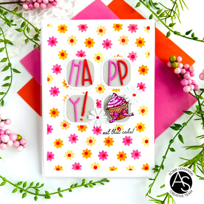 Tiny Flowers Stencil