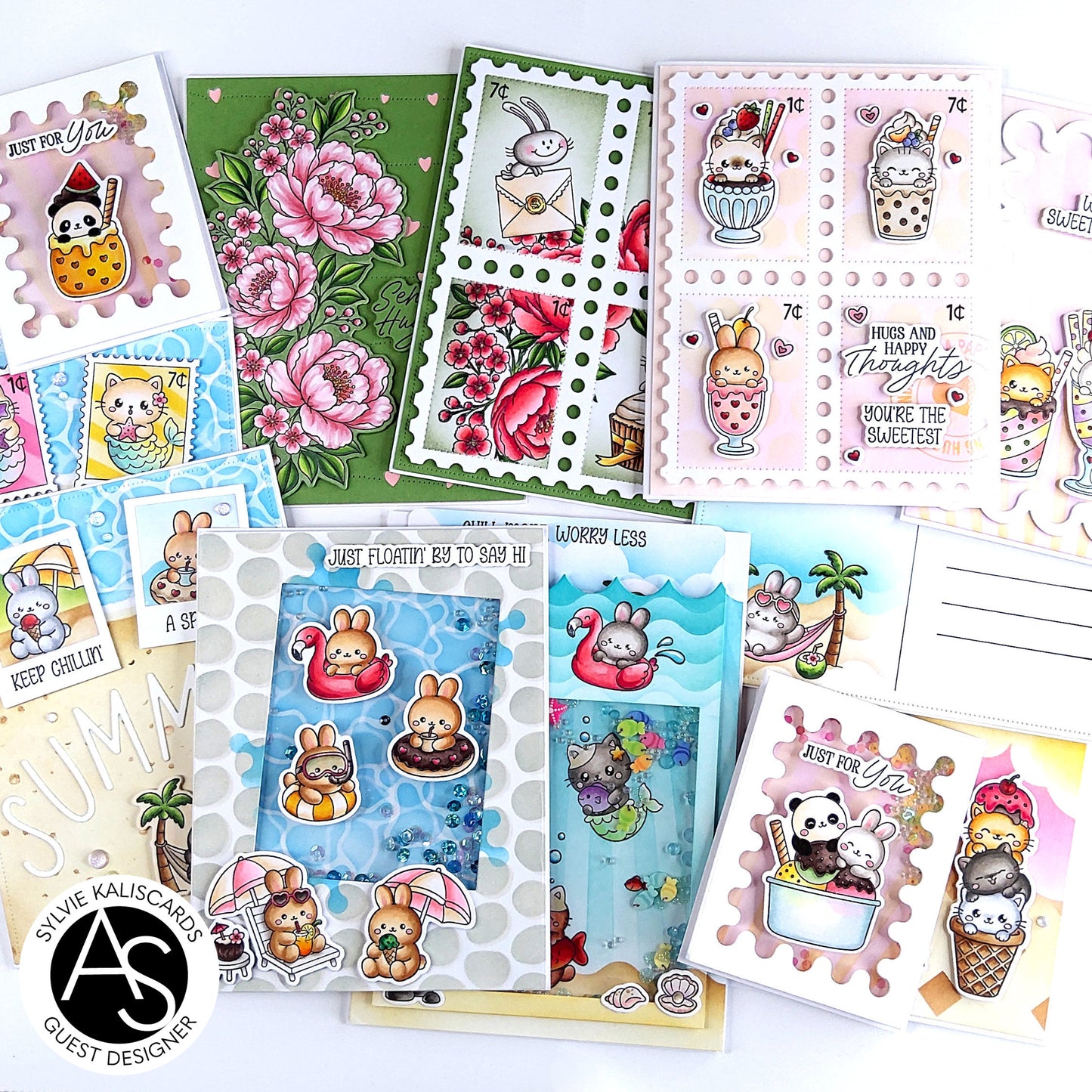 Peony Corners Stamp Set