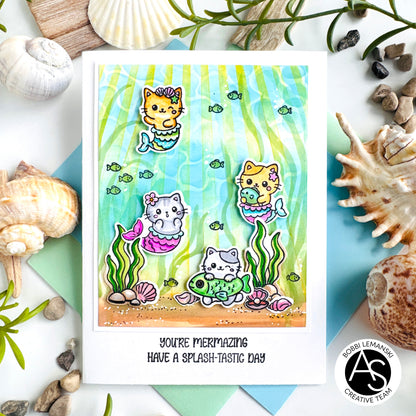 Mermaid Kitties Stamp & Die