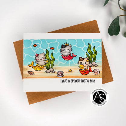 Mermaid Kitties Stamp & Die