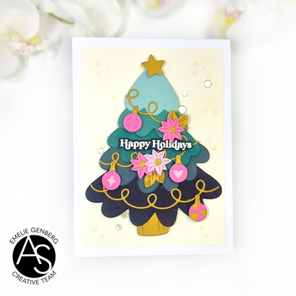 Festive Tree & Wreath Die Set