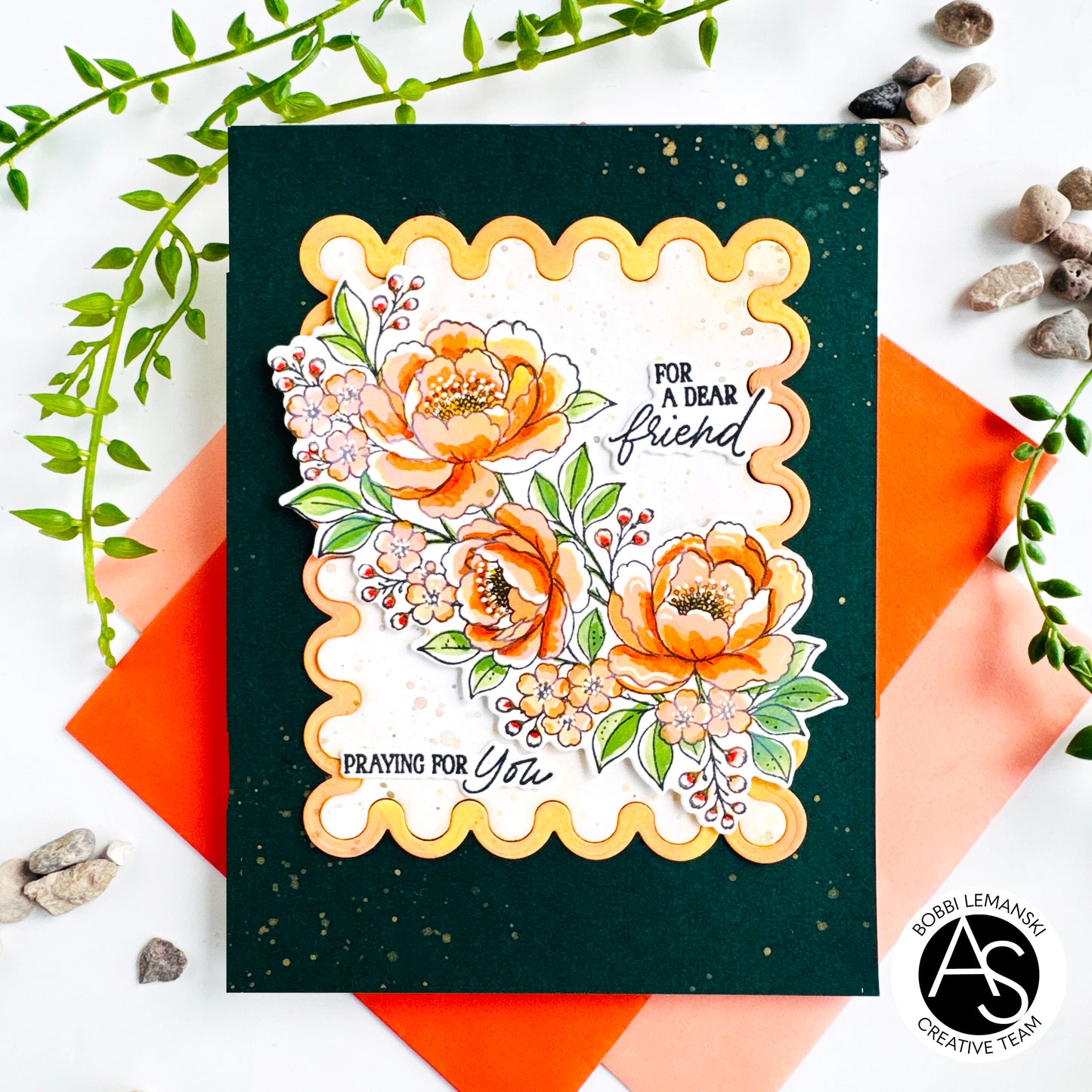 Peony Corners Stamp Set
