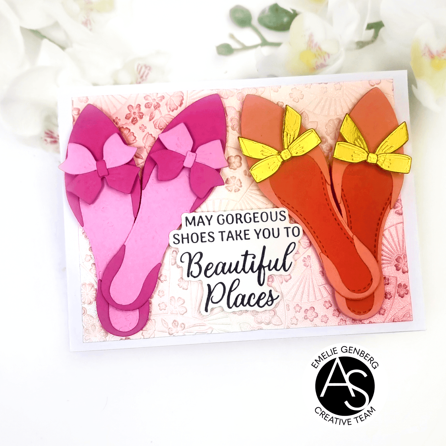 Shoes Sentiments Press Plate & Die Set