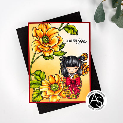 Autumn in Kyoto Press + Foil Plate & Die Set by Alex Syberia