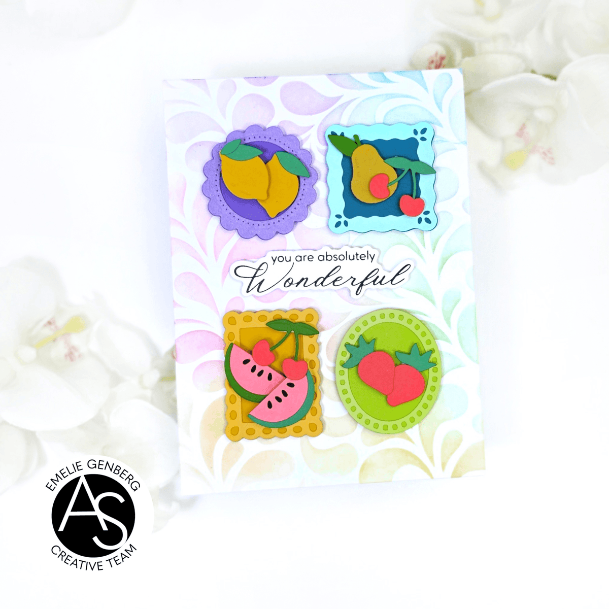 Mini Frames & Fruits Die Set