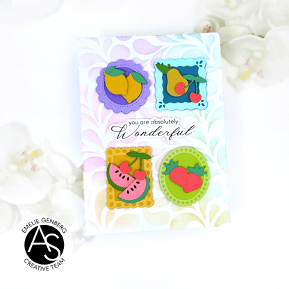 Mini Frames & Fruits Die Set
