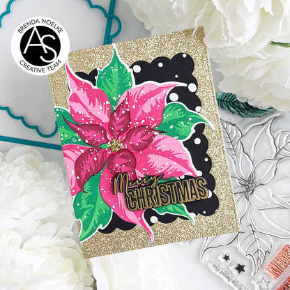 alex-syberia-designs-snow-stencil-die-embossing-cardmaking-scrapbooking-mixedmedia-tutorial-alexsyberia-christmas-in-july-poinsettia