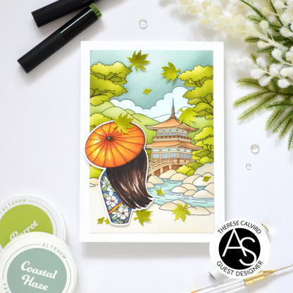 Scenic Kyoto Press + Foil Plates by Alex Syberia