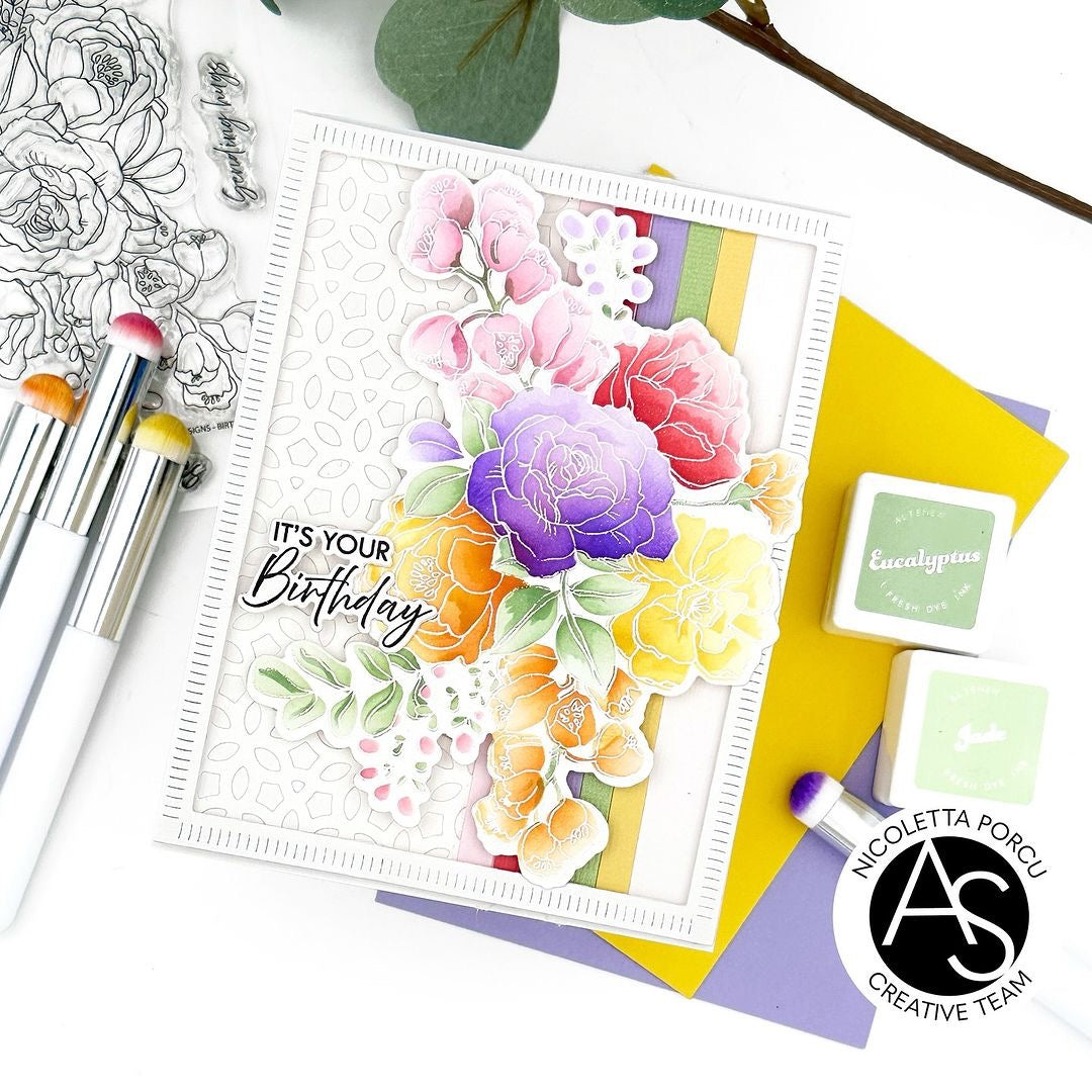 Birthday Bouquet Stamp Set