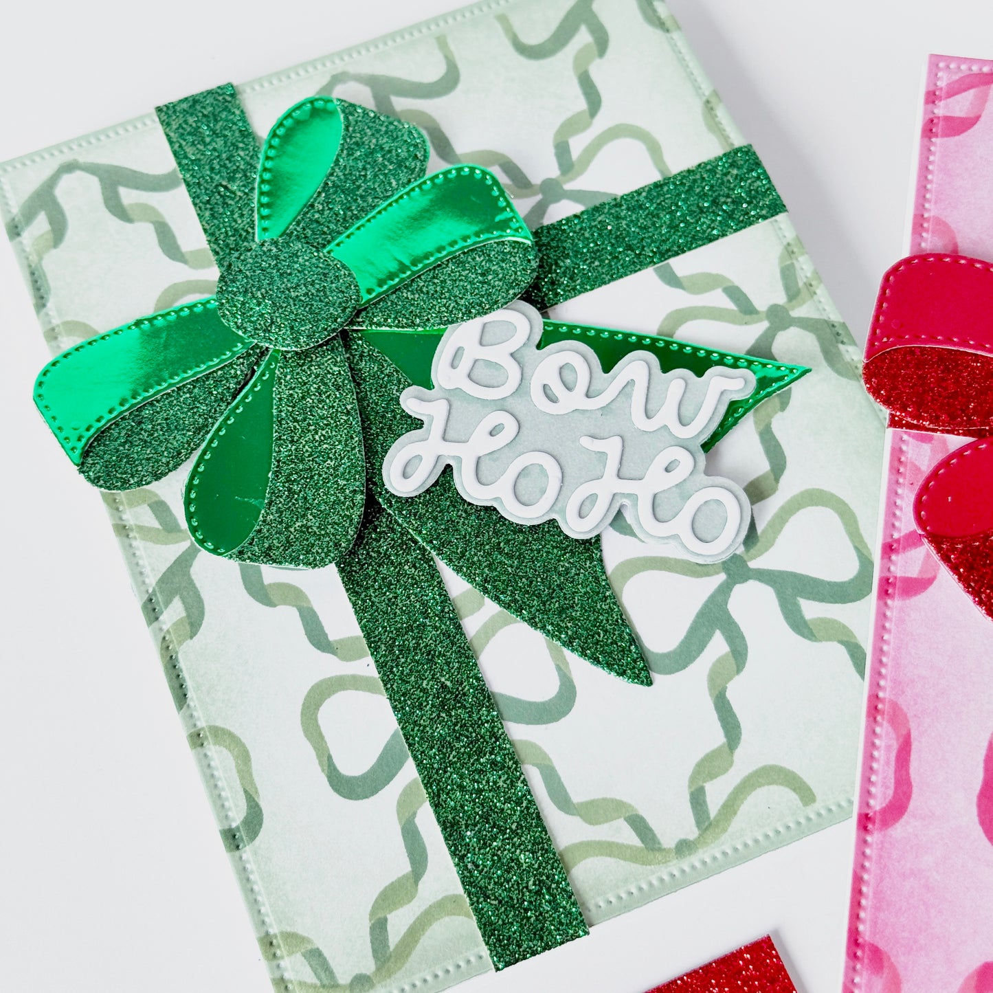 Chic Bows Stencil Set