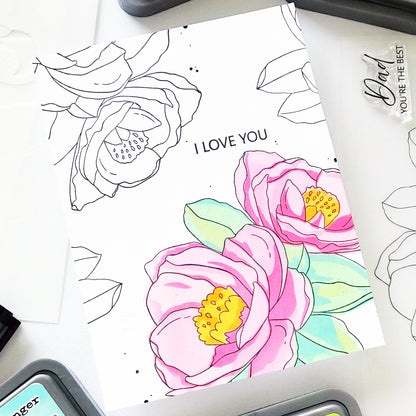 Heartfelt Blooms Stamp Set