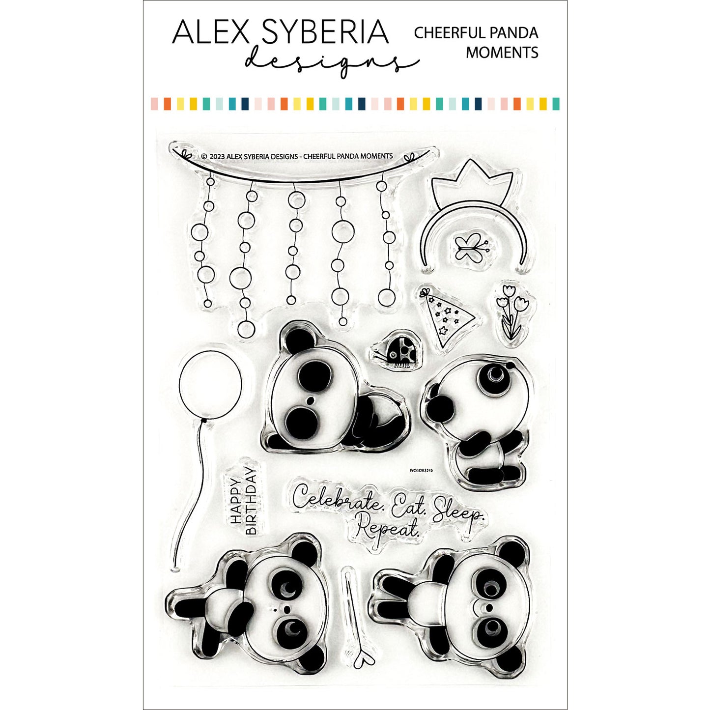 Cheerful Panda Moments Stamp Set