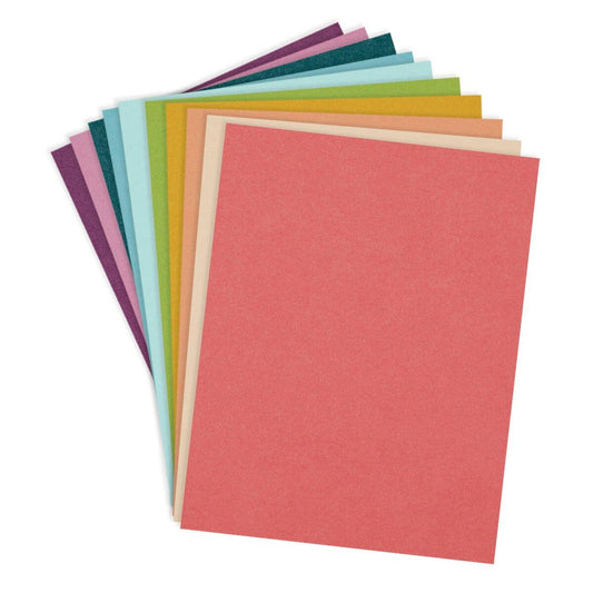 Spellbinders - Rainbow Hues Assortment ColorWheel Cardstock A4 - 20 Sheets