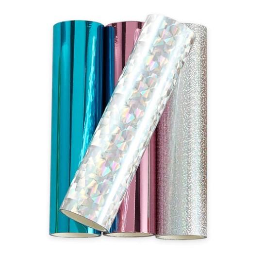 Spellbinders Glimmer Hot Foil - Metallic & Holographic Variety Pack of 4