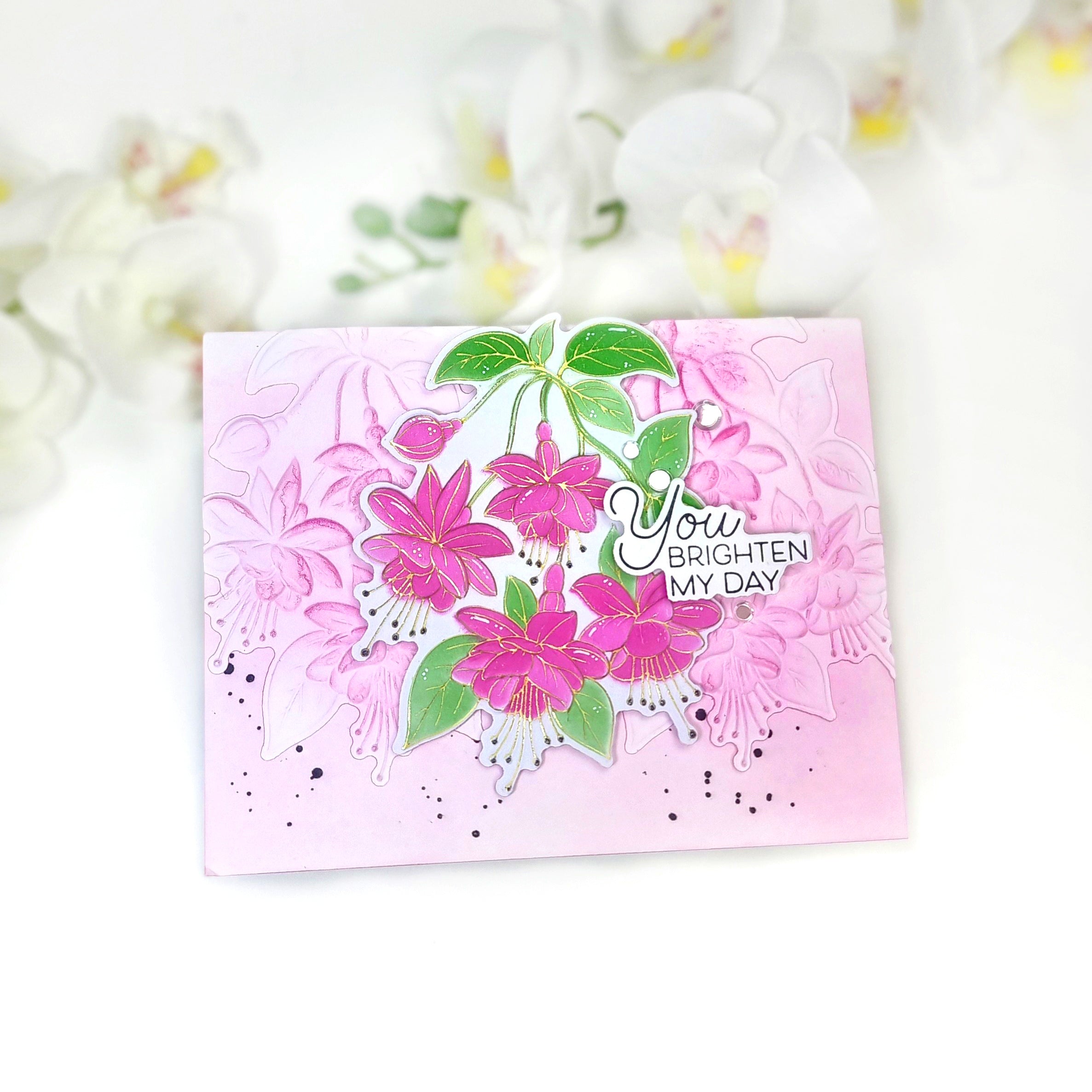 Magical Fuchsia Press + Foil Plate & Die Set – Alex Syberia Designs UK