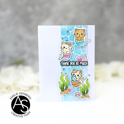 Mermaid Kitties Stamp & Die