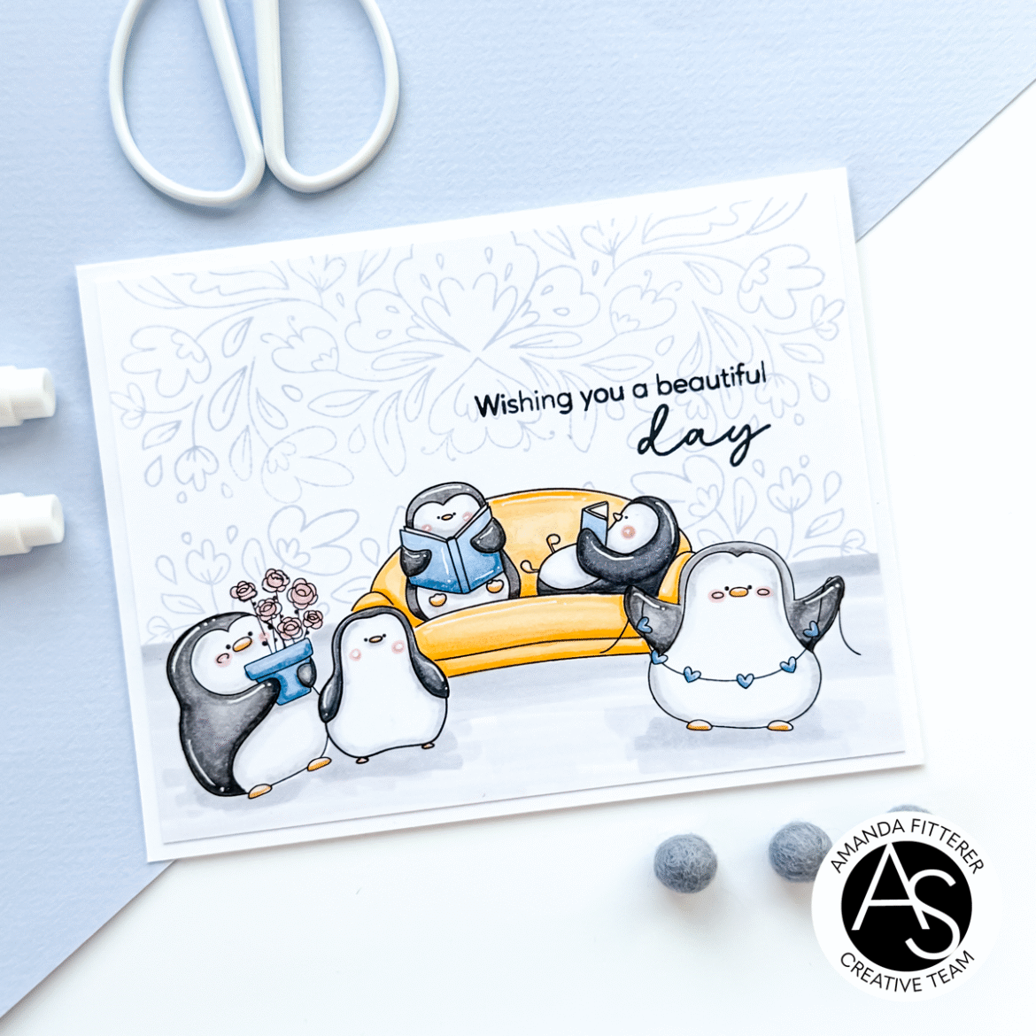 Penguin Love Stamp Set