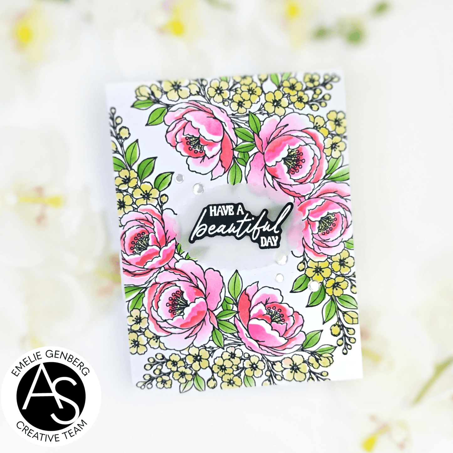 Peony Corners Stamp Set