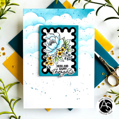 Peony Corners Stamp Set